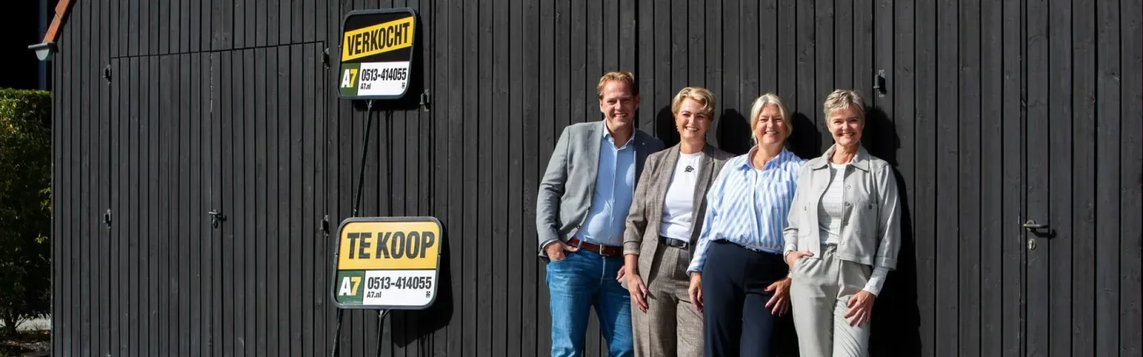 Team foto van A7 Makelaars