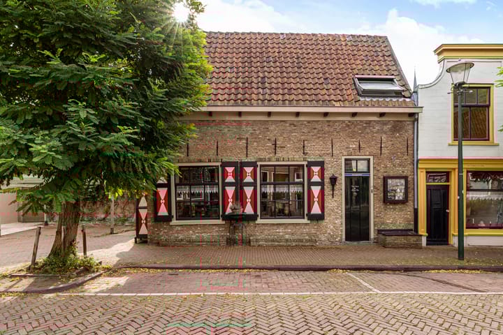 Achter de Vismarkt 23 in Gouda foto