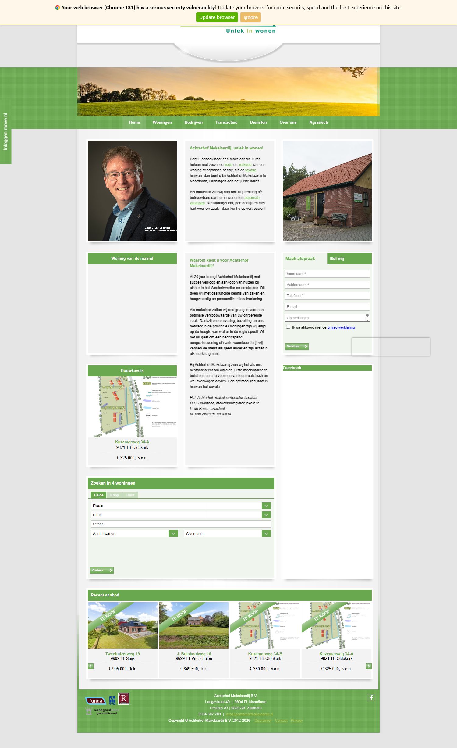 Kantoorfoto Achterhof Makelaardij