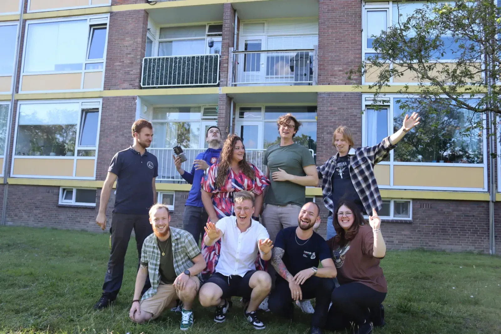 Team foto van Ad Hoc Den Bosch