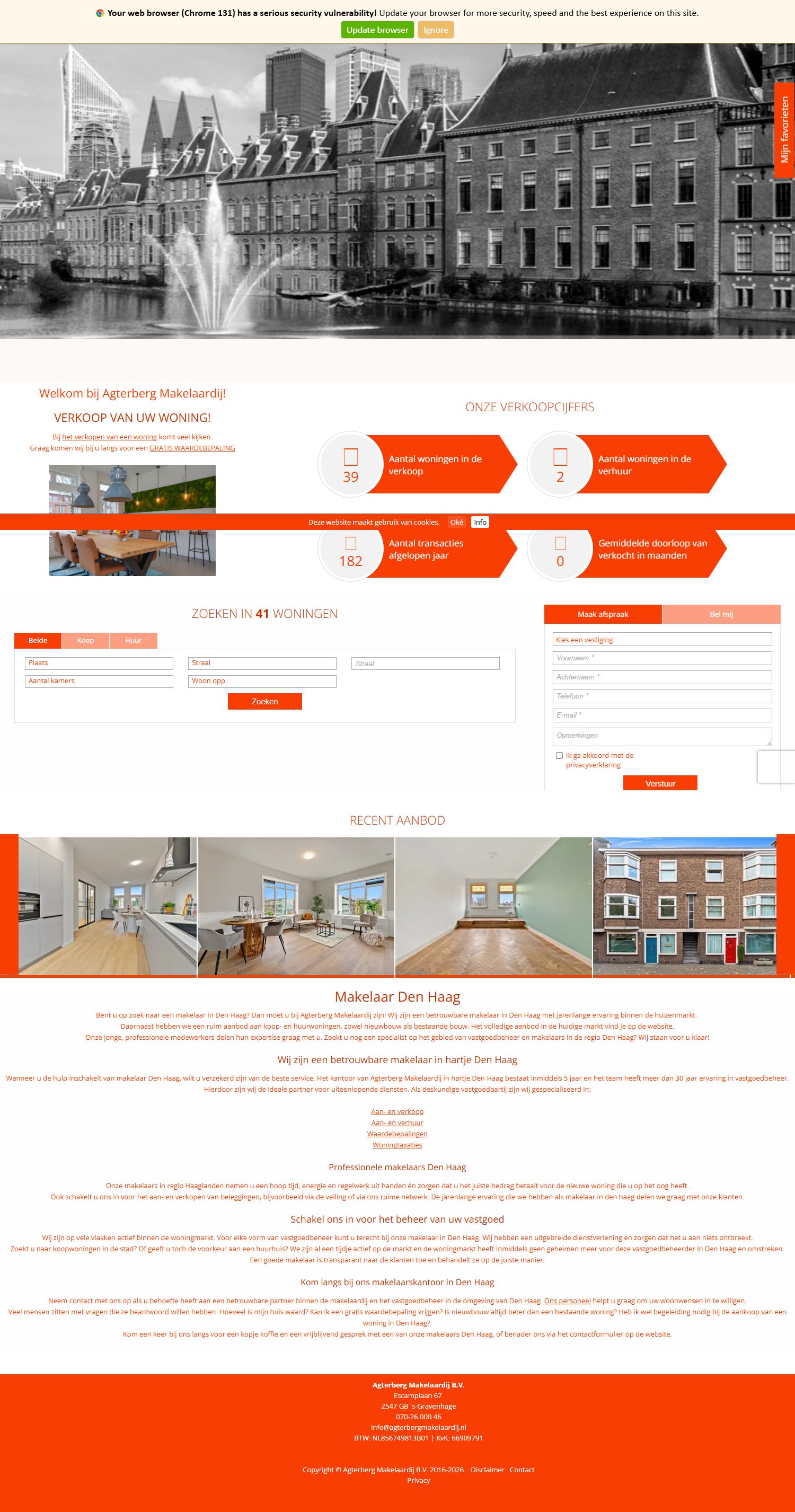 Kantoor foto van Agterberg Makelaardij