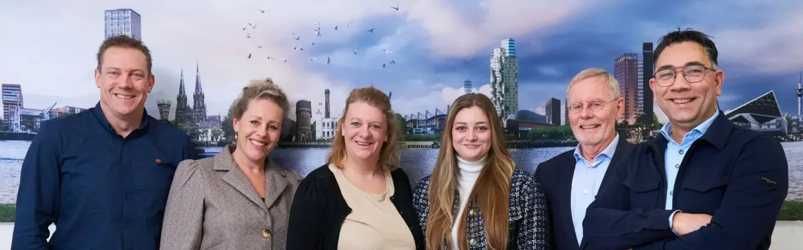 Team foto van Alstede van Mierlo Makelaardij