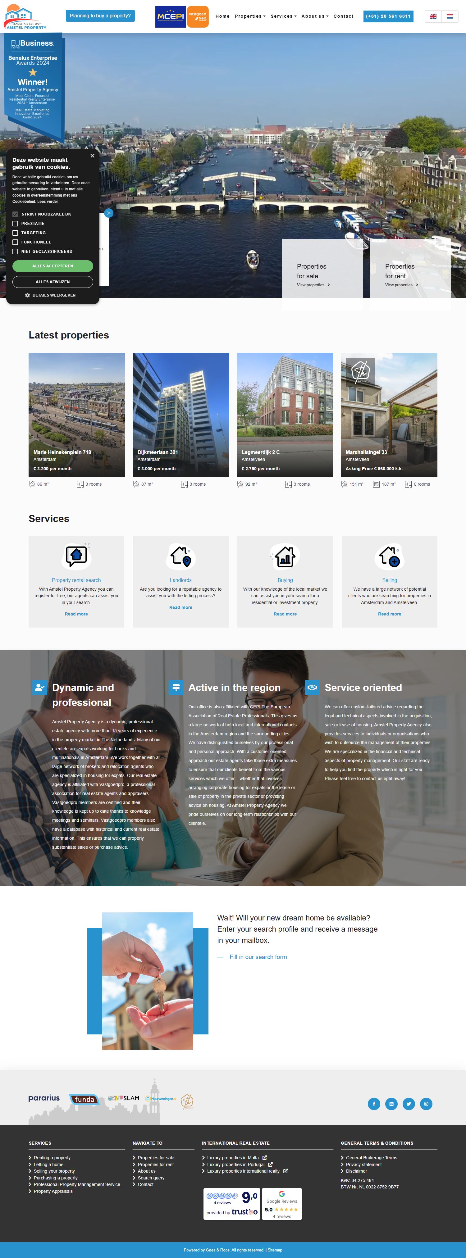 Kantoorfoto Amstel Property Agency