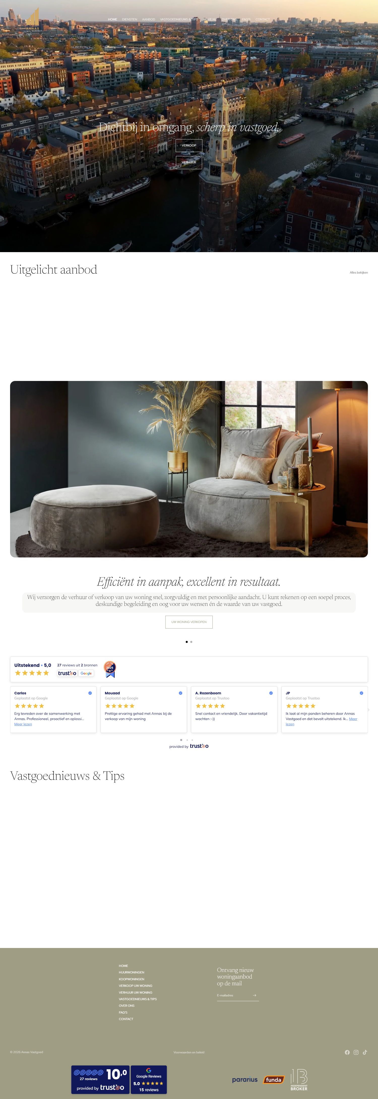 Kantoorfoto Annas Vastgoed