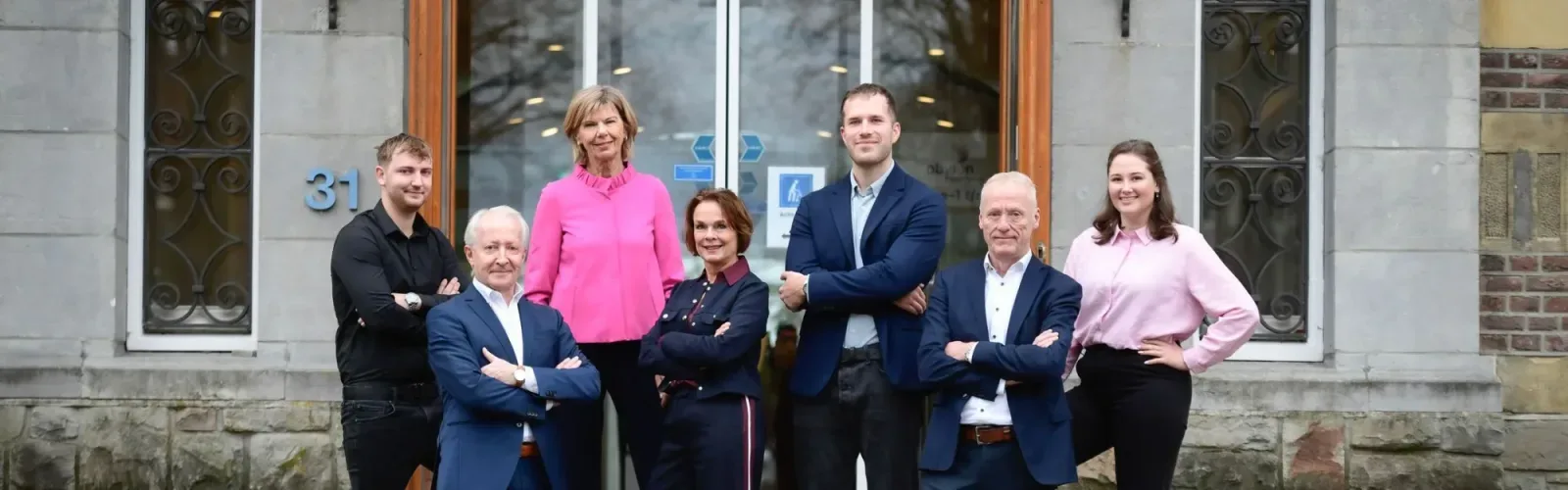 Team foto van Aquina-Hollanders makelaars