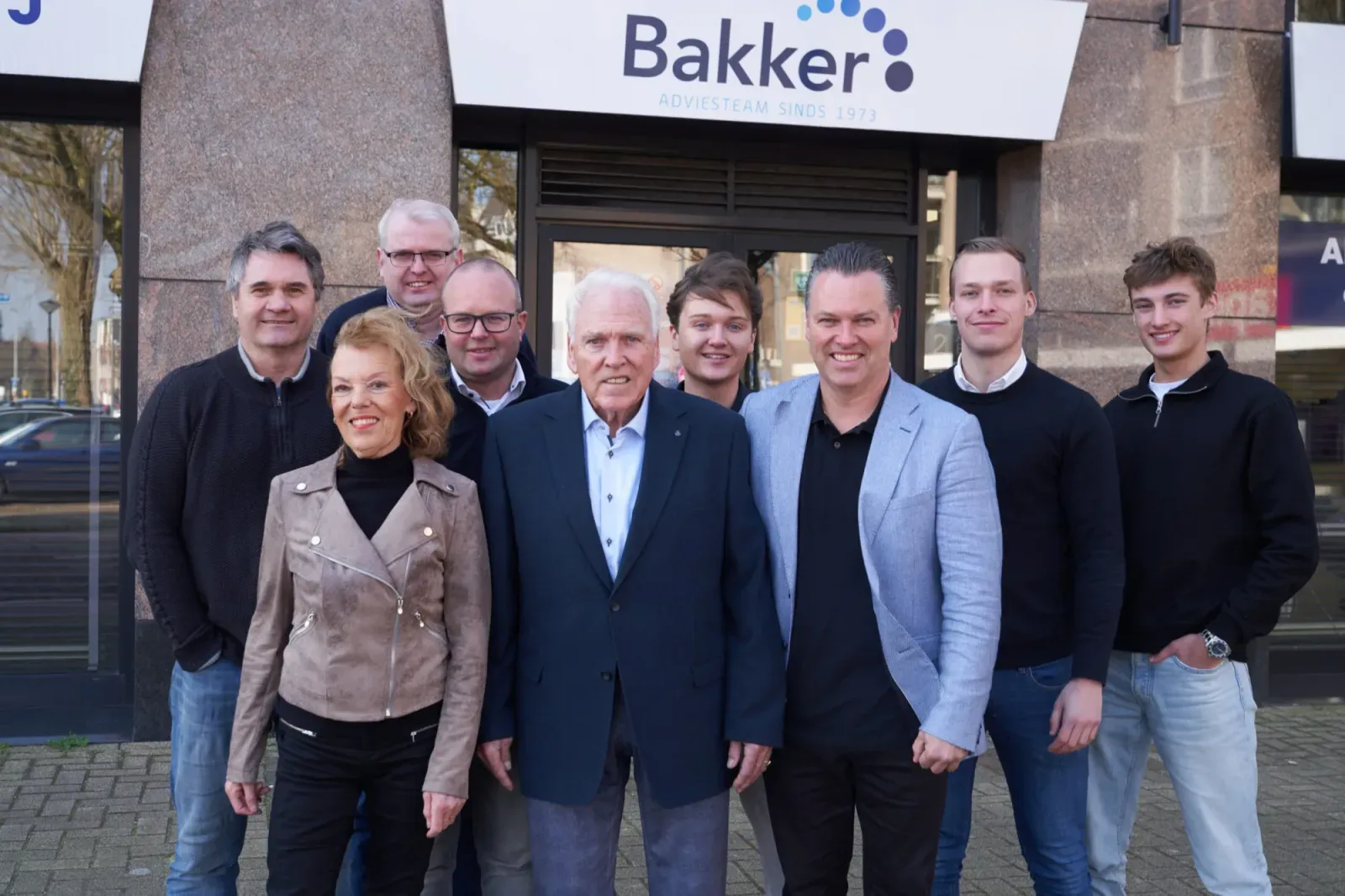 Team foto van Bakker Makelaardij