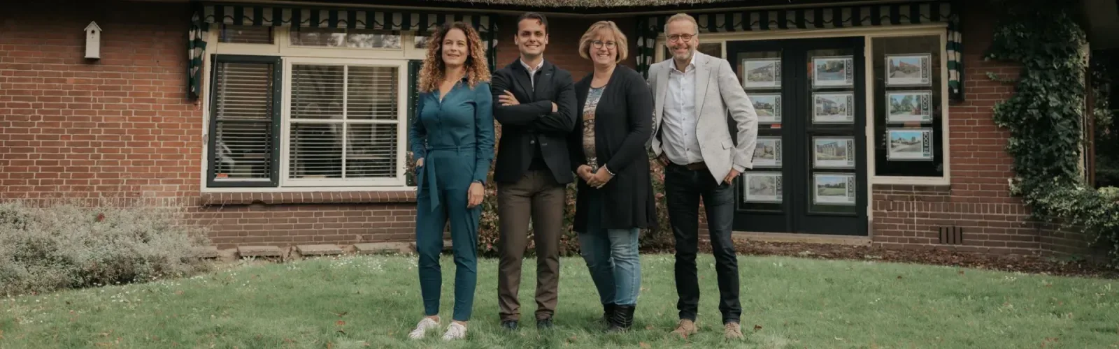 Team foto van Bart Jansen Makelaars