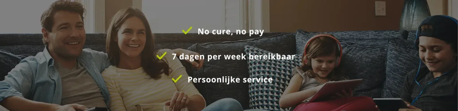 Team foto van bé trip makelaardij