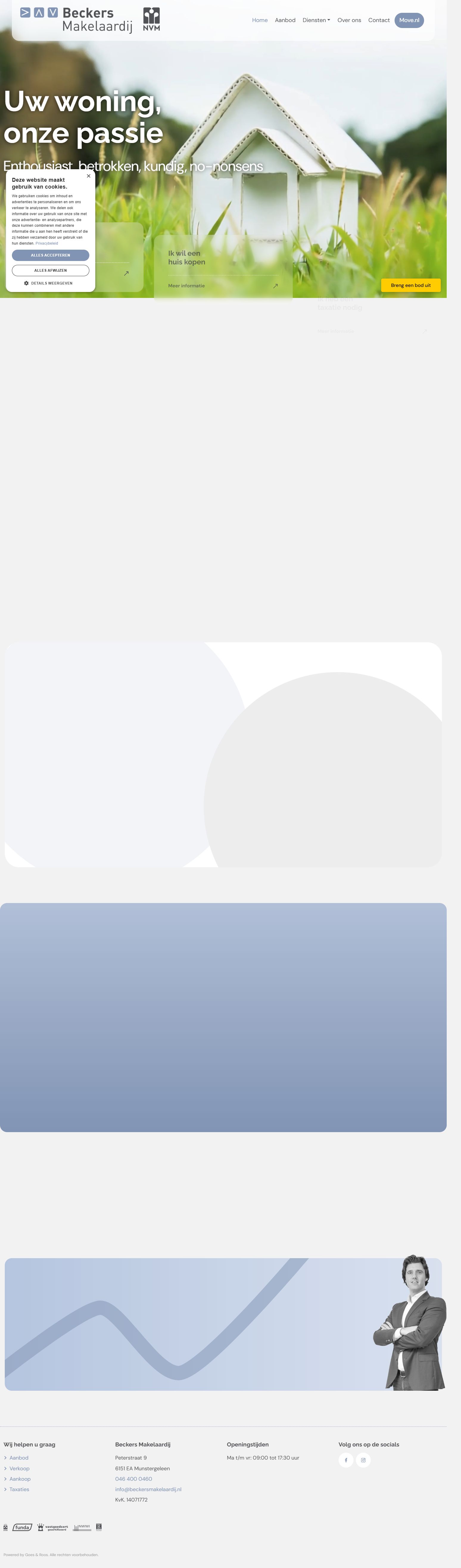 Kantoorfoto Beckers Makelaardij