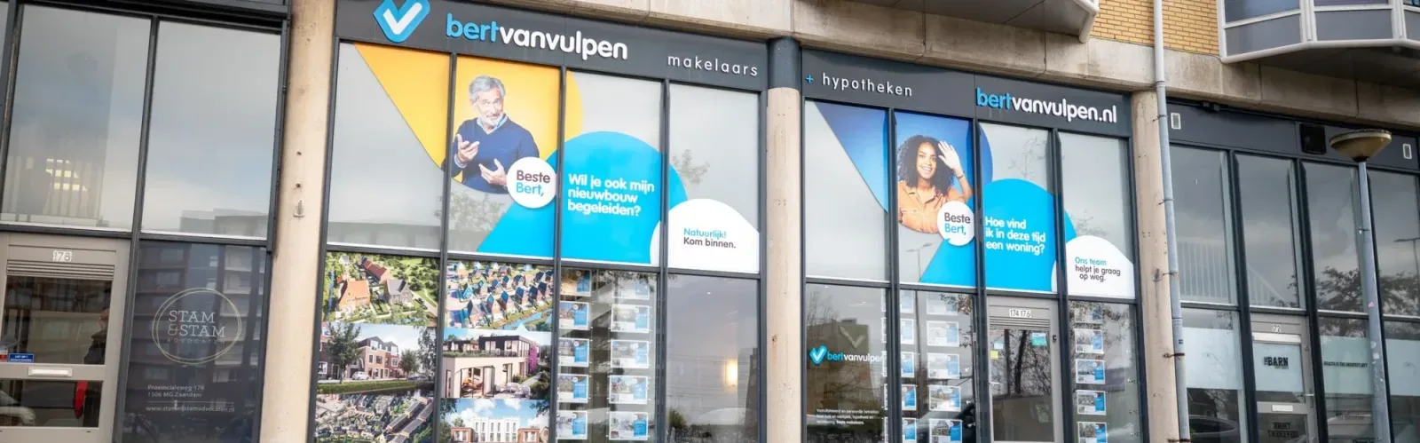 Team foto van Bert van Vulpen makelaars + hypotheken Zaandam