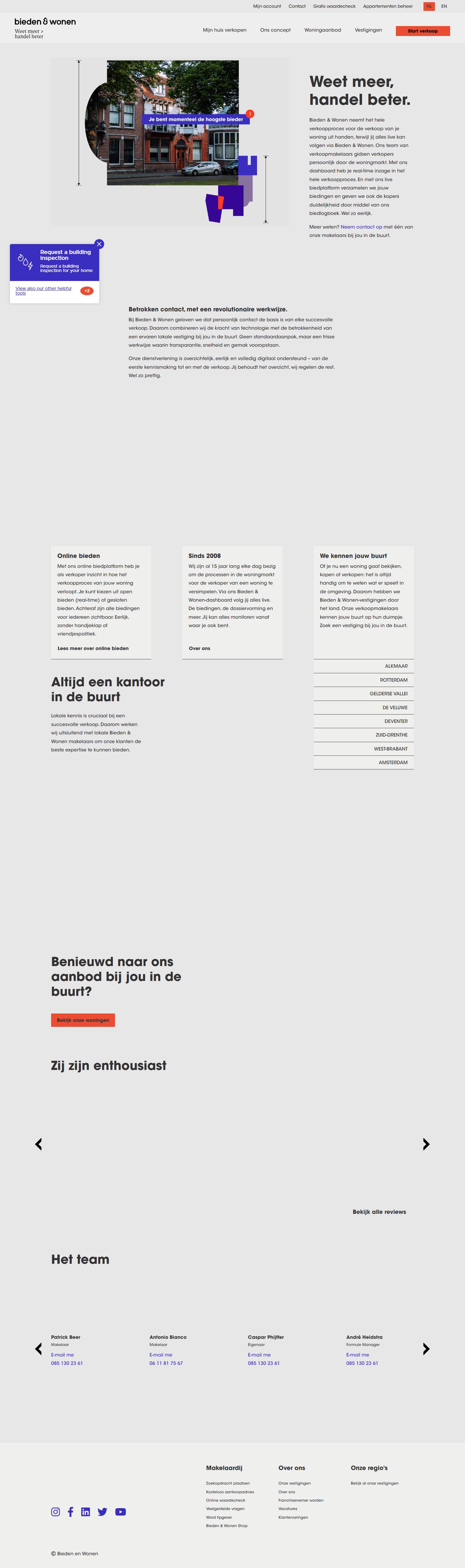 Kantoorfoto Bieden & Wonen West-Brabant