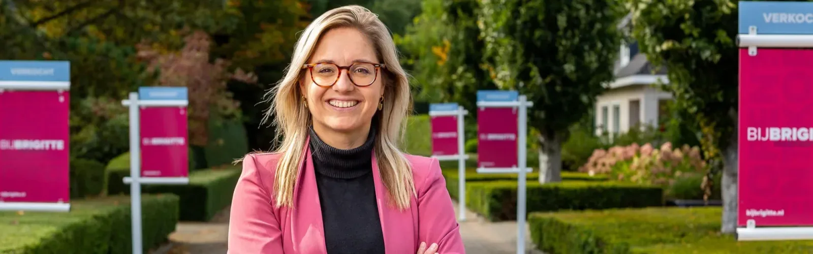 Team foto van Bij Brigitte Makelaars