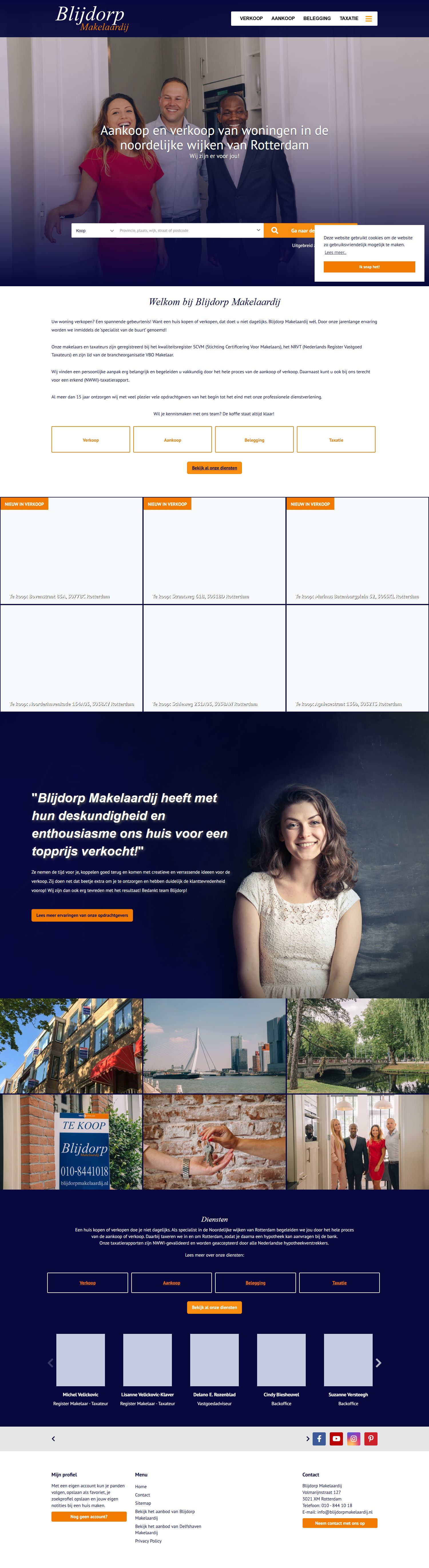 Kantoorfoto Blijdorp Makelaardij