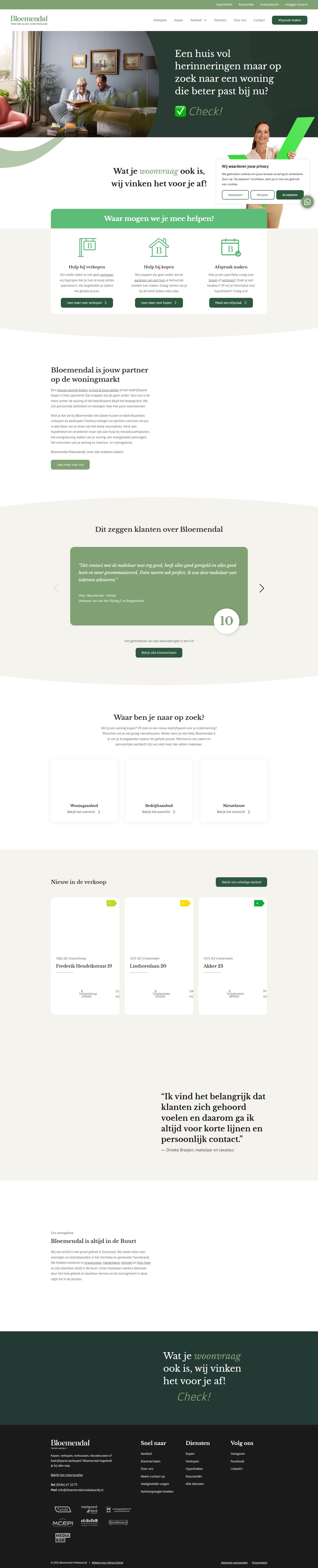 Kantoorfoto Bloemendal Makelaardij