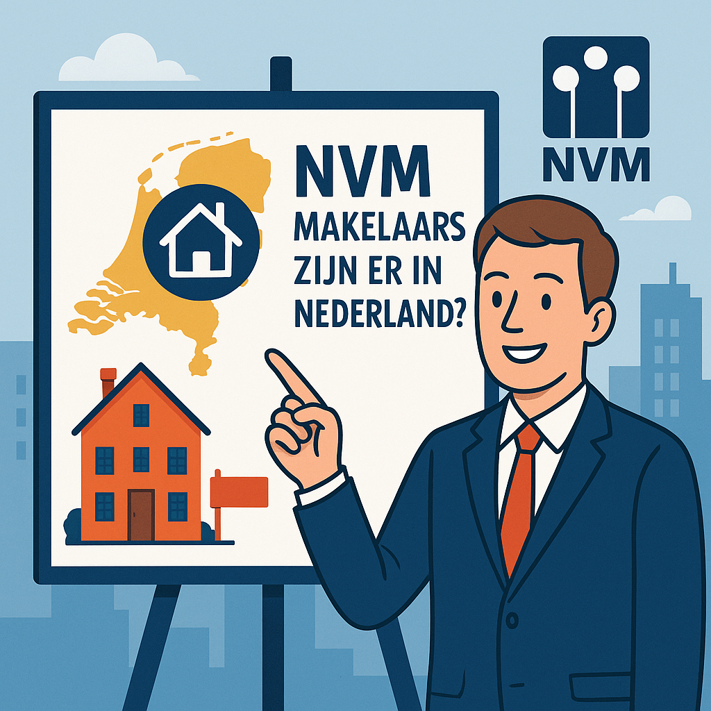 Artikel afbeelding: Hoeveel NVM-makelaars zijn er in Nederland? (En hoe verhouden ze zich tot Vastgoed NL?)