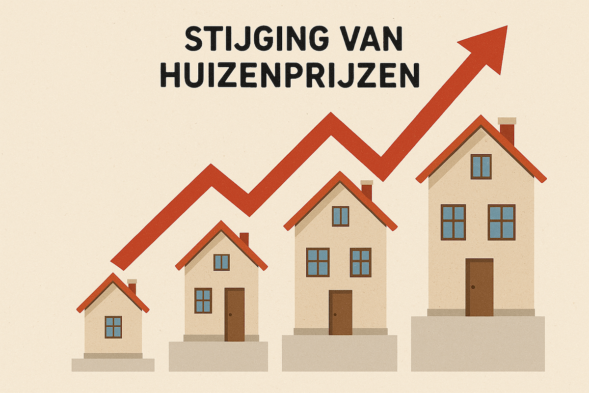 Artikel afbeelding: Prijzen koopwoningen in jaar tijd 8,6% gestegen (2025)