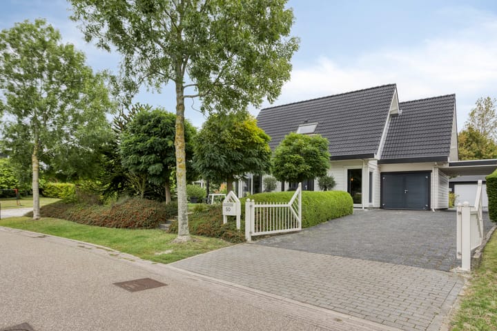 Blokjesplaat 50 in Goes foto