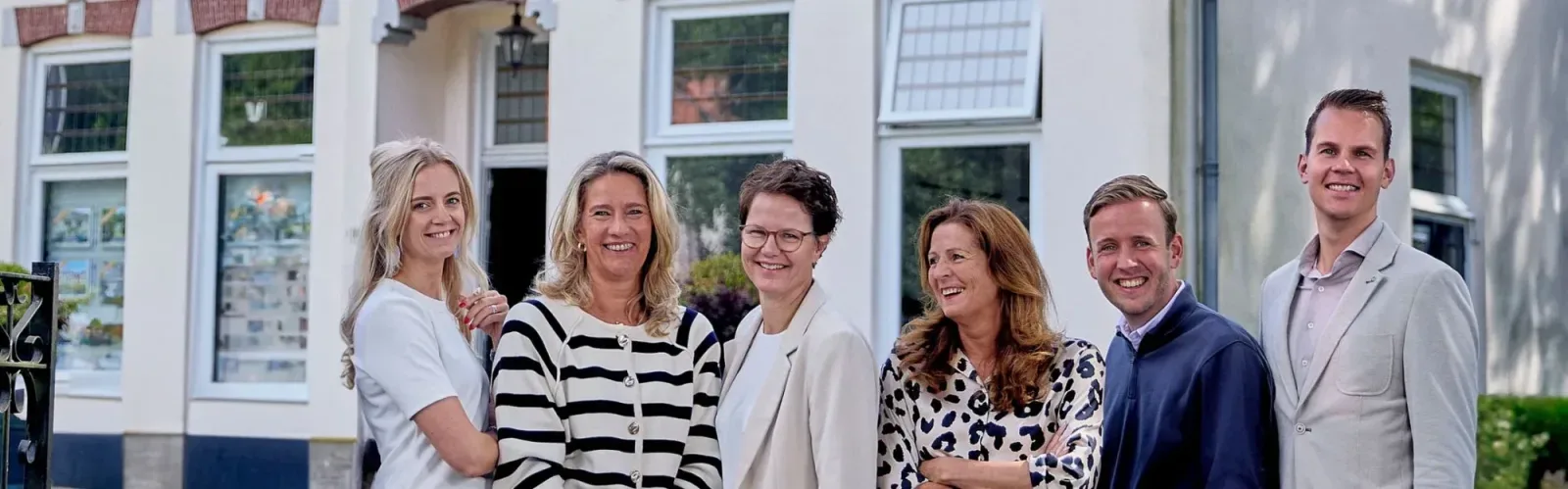 Team foto van BMV Makelaars Ede