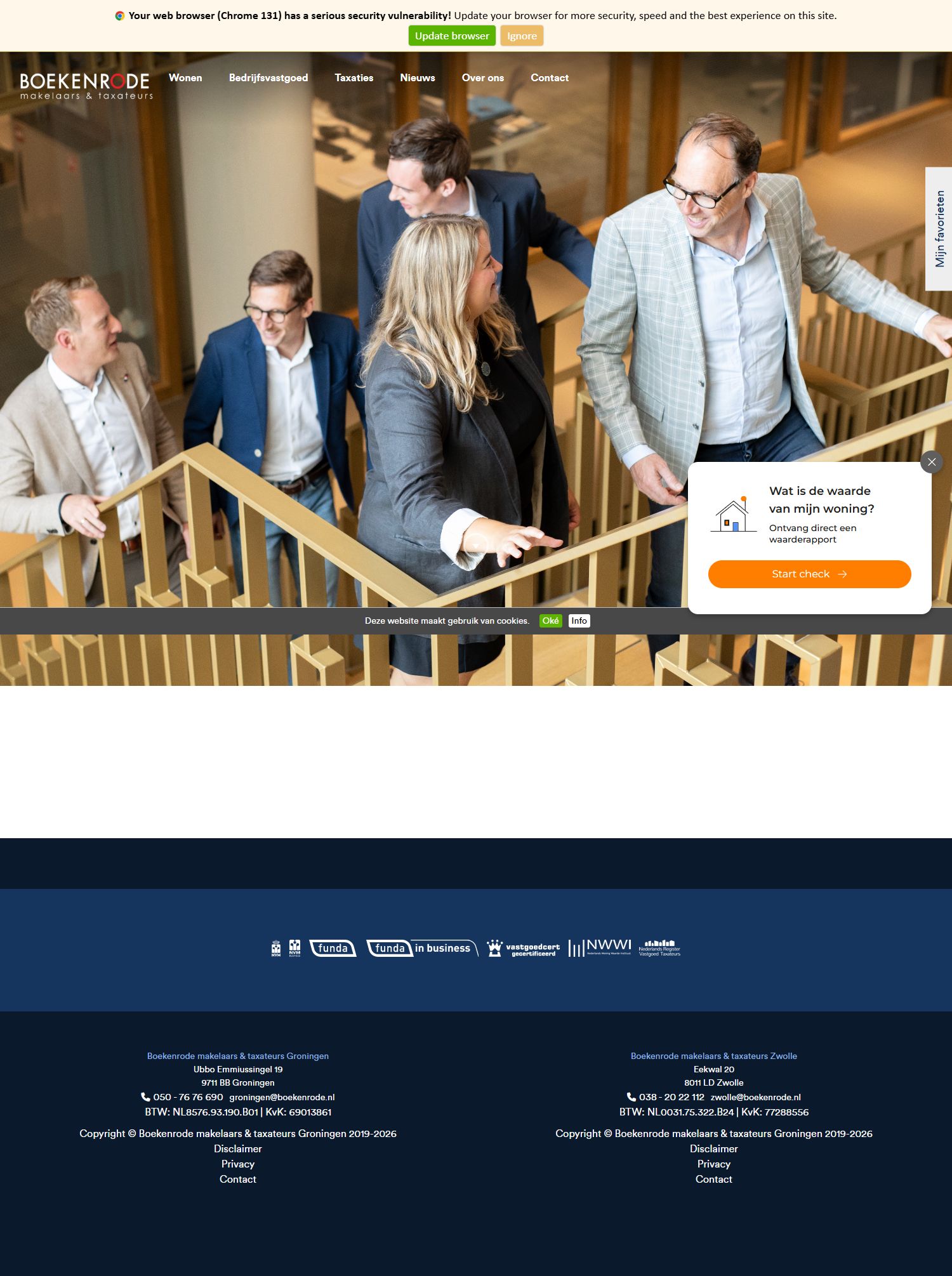 Kantoor foto van BOEKENRODE makelaars & taxateurs