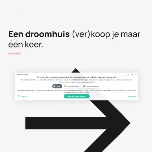 Screenshot der Website von www.boldmakelaardij.nl