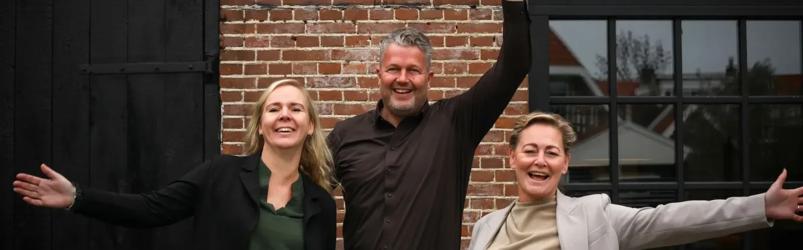 Team foto van Boonstra Makelaardij Bolsward