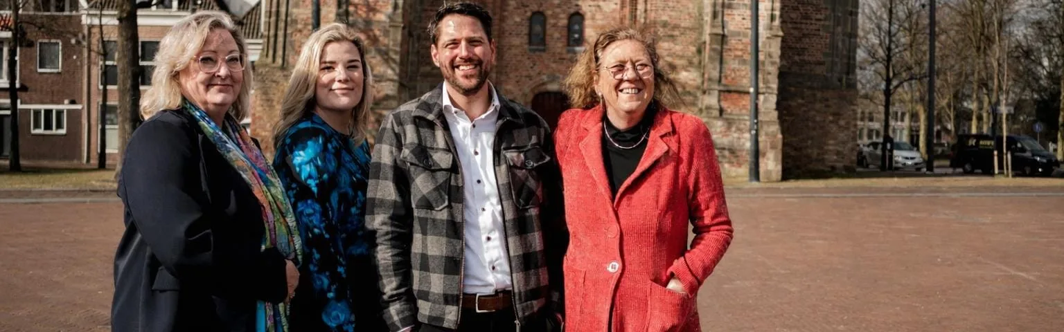 Team foto van bosma de witte makelaars