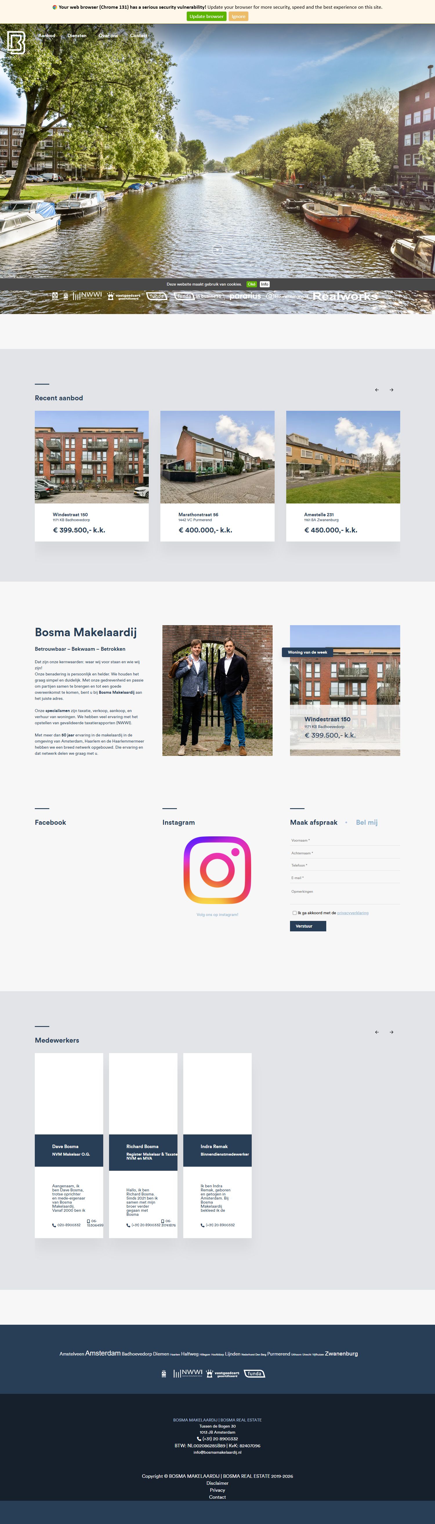 Kantoorfoto Bosma Makelaardij | Bosma Real Estate