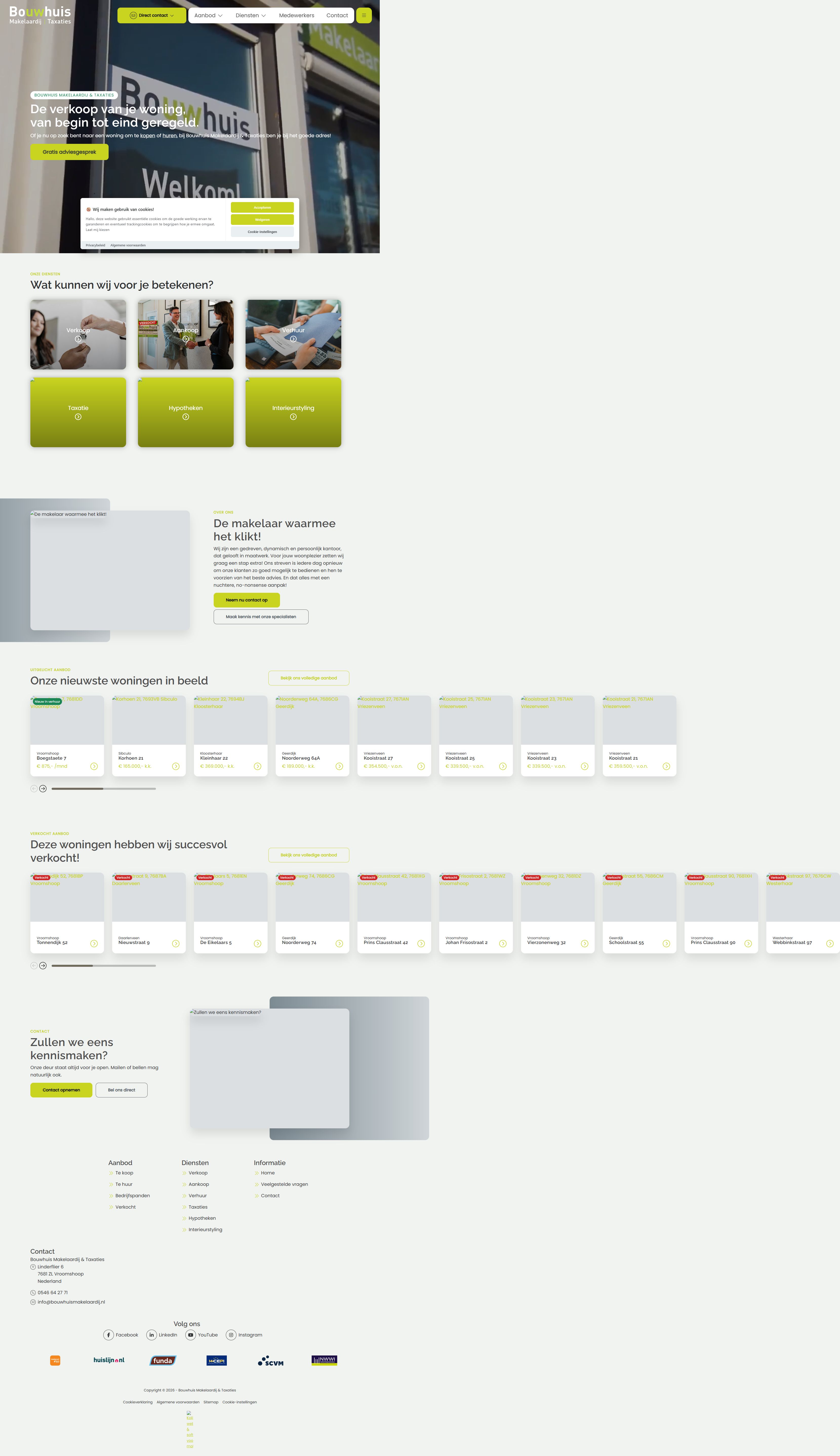 Kantoorfoto Bouwhuis Makelaardij & Taxaties