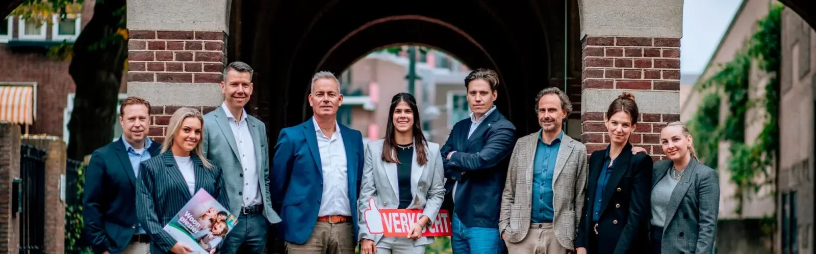 Team photo of Broeckx Makelaars