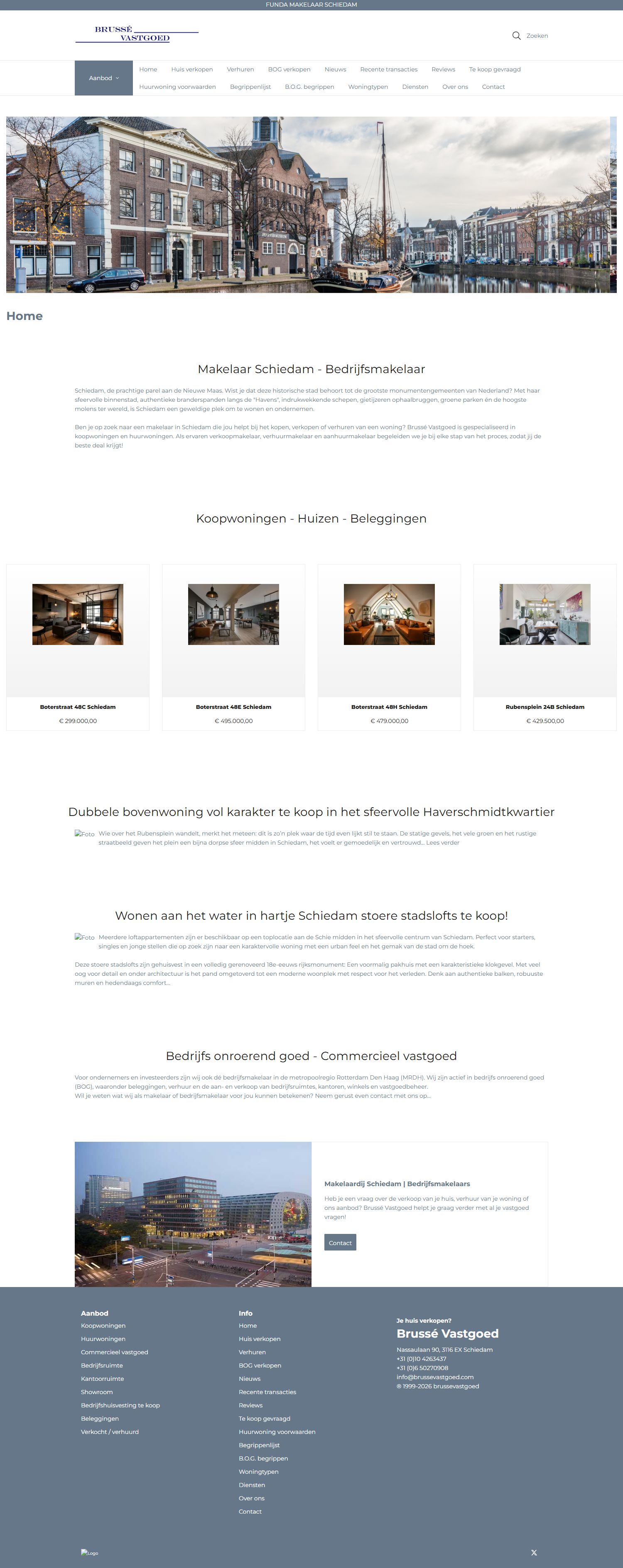 Foto van het kantoor van Brussé Vastgoed