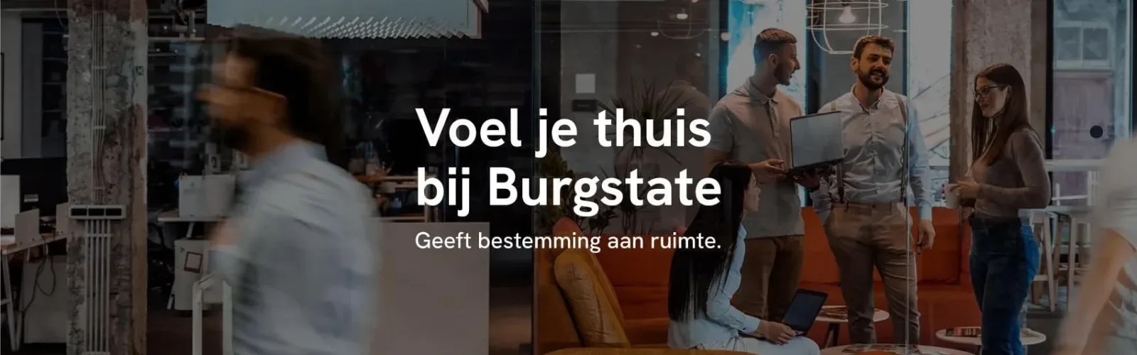Team foto van Burgstate woningmakelaardij