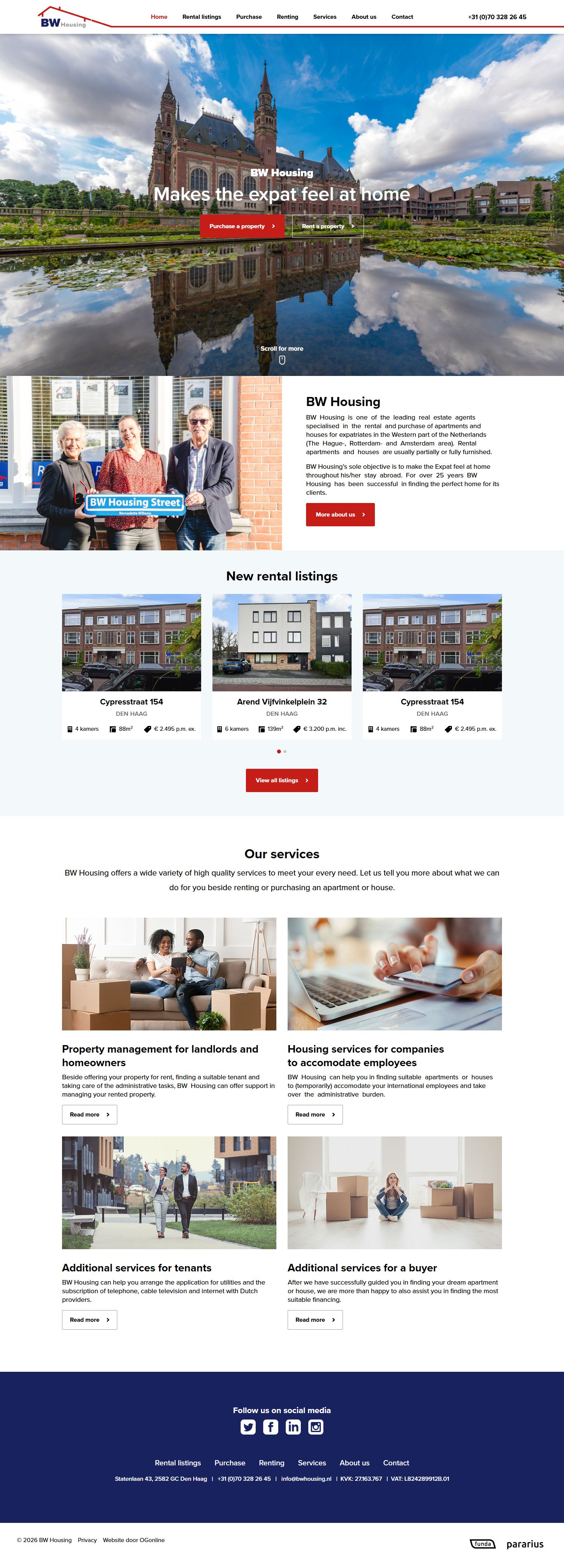 Kantoorfoto BW Housing BV