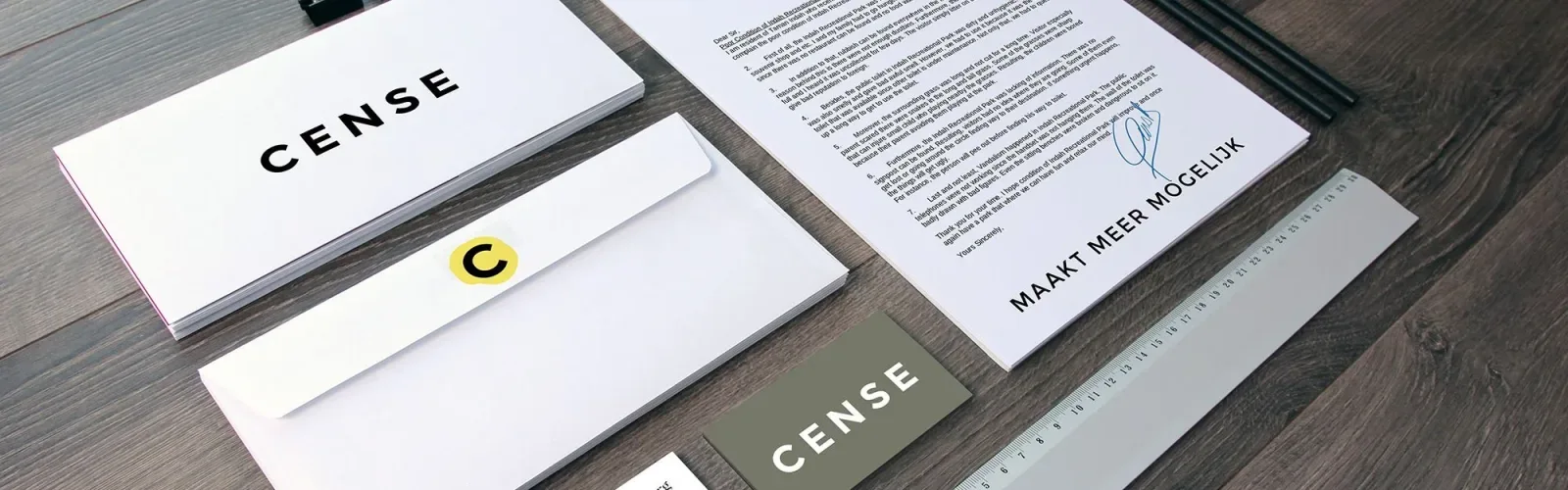 Team foto van Cense Makelaars