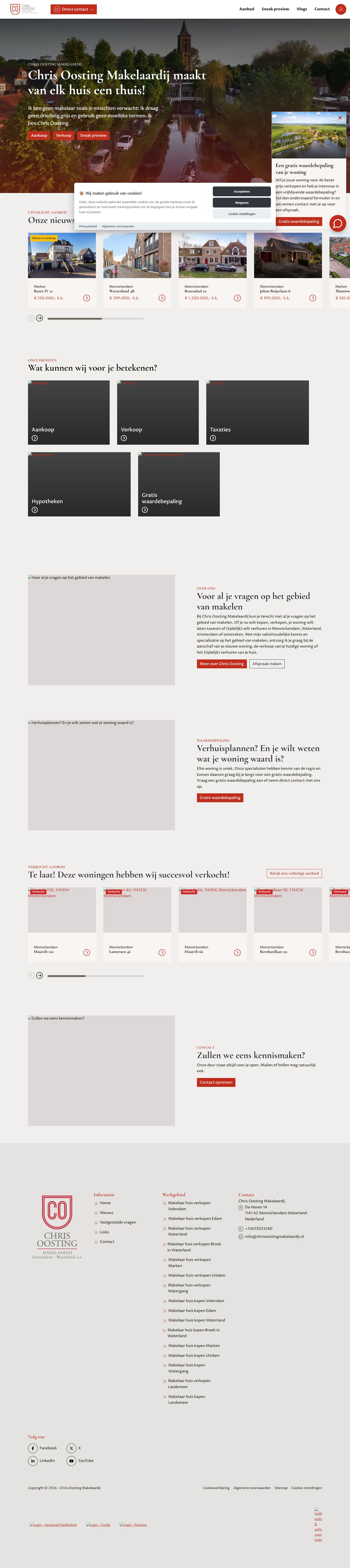 Kantoorfoto Chris Oosting Makelaardij