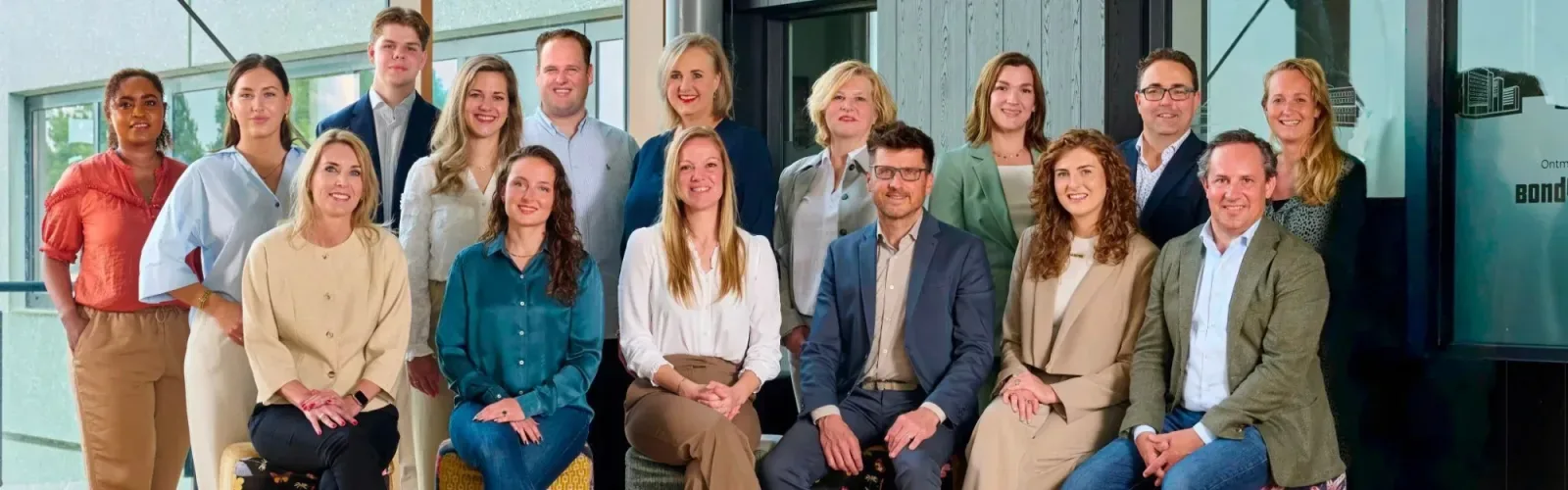 Team foto van Content+ Makelaars