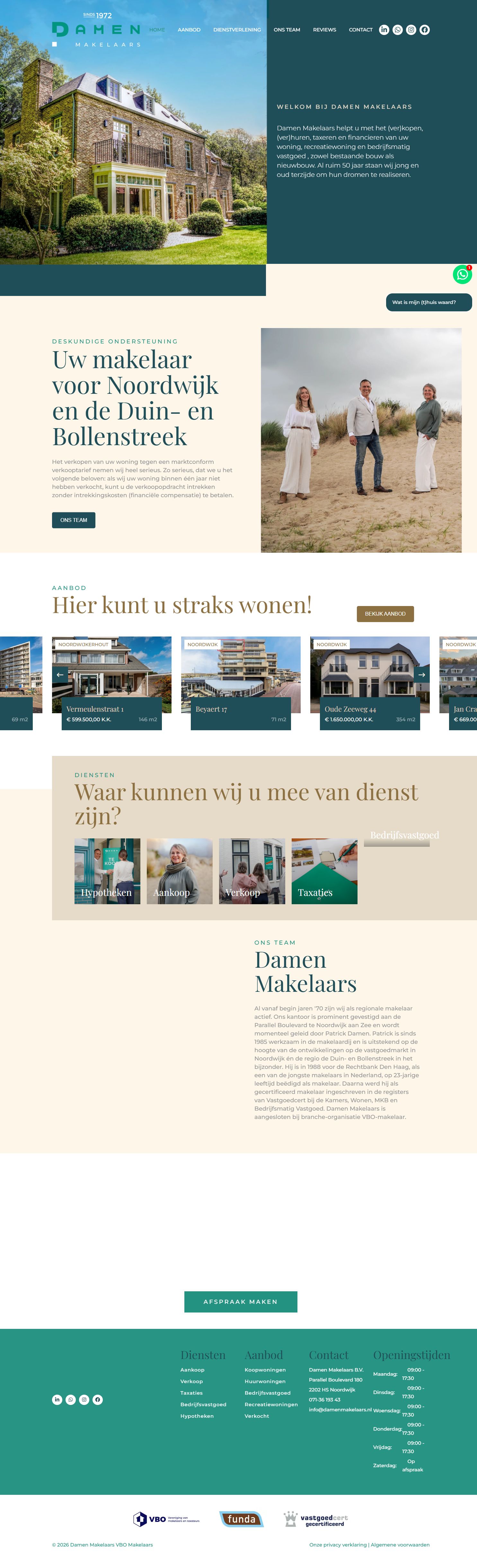 Foto van het kantoor van Damen Makelaars B.V.