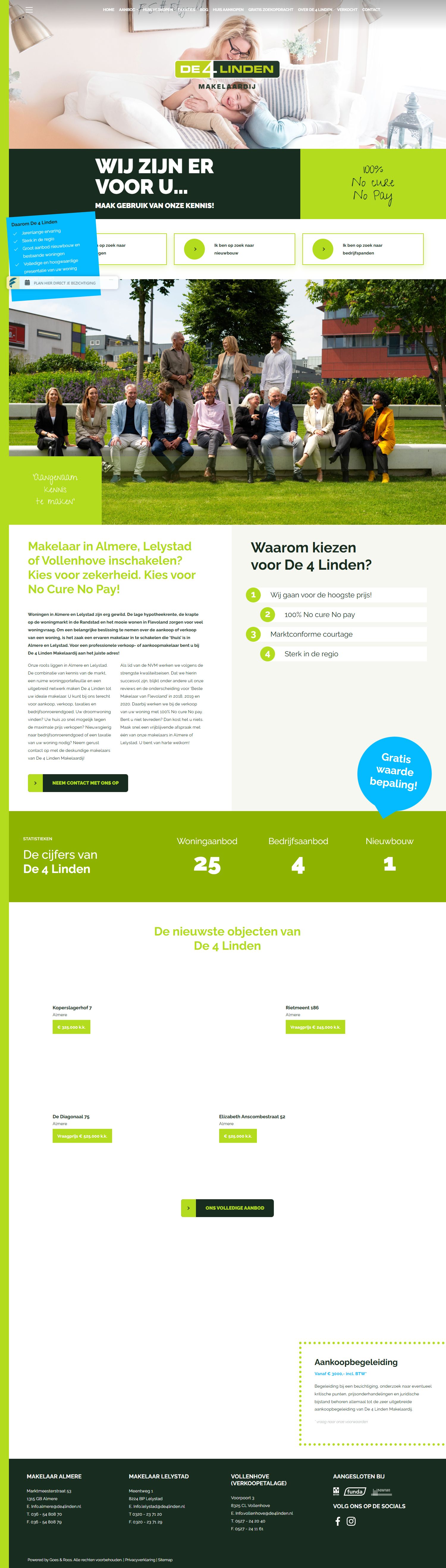 Kantoor foto van De 4 Linden Makelaardij