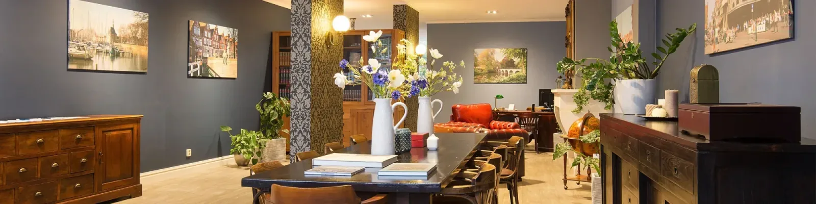 Team foto van De Hoornse Makelaardij