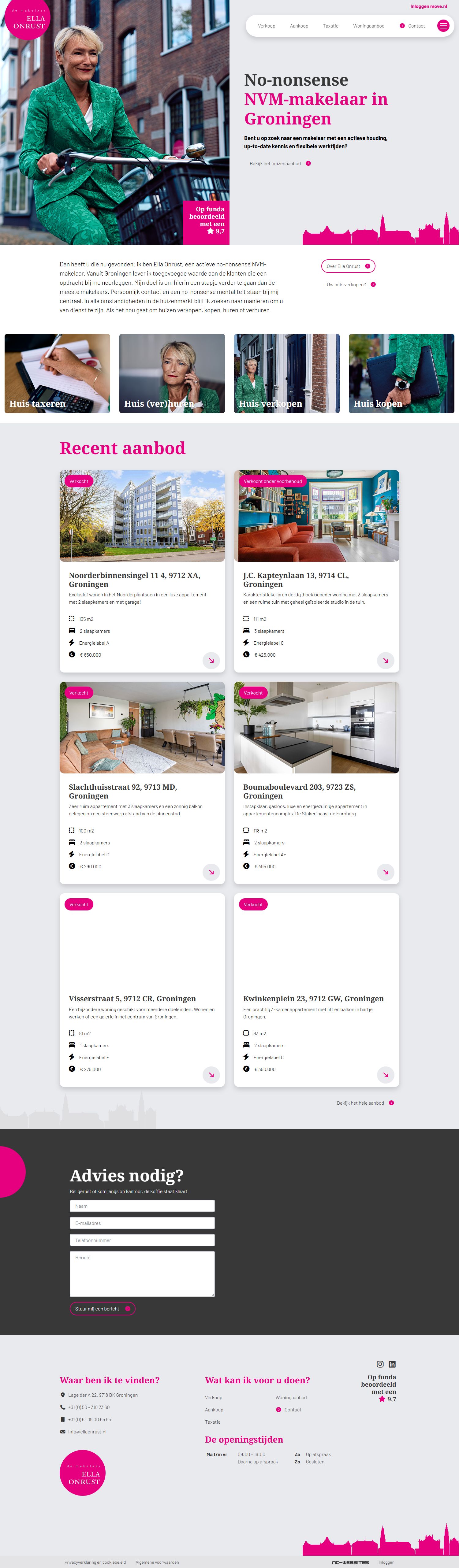 Kantoor foto van de Makelaar Ella Onrust