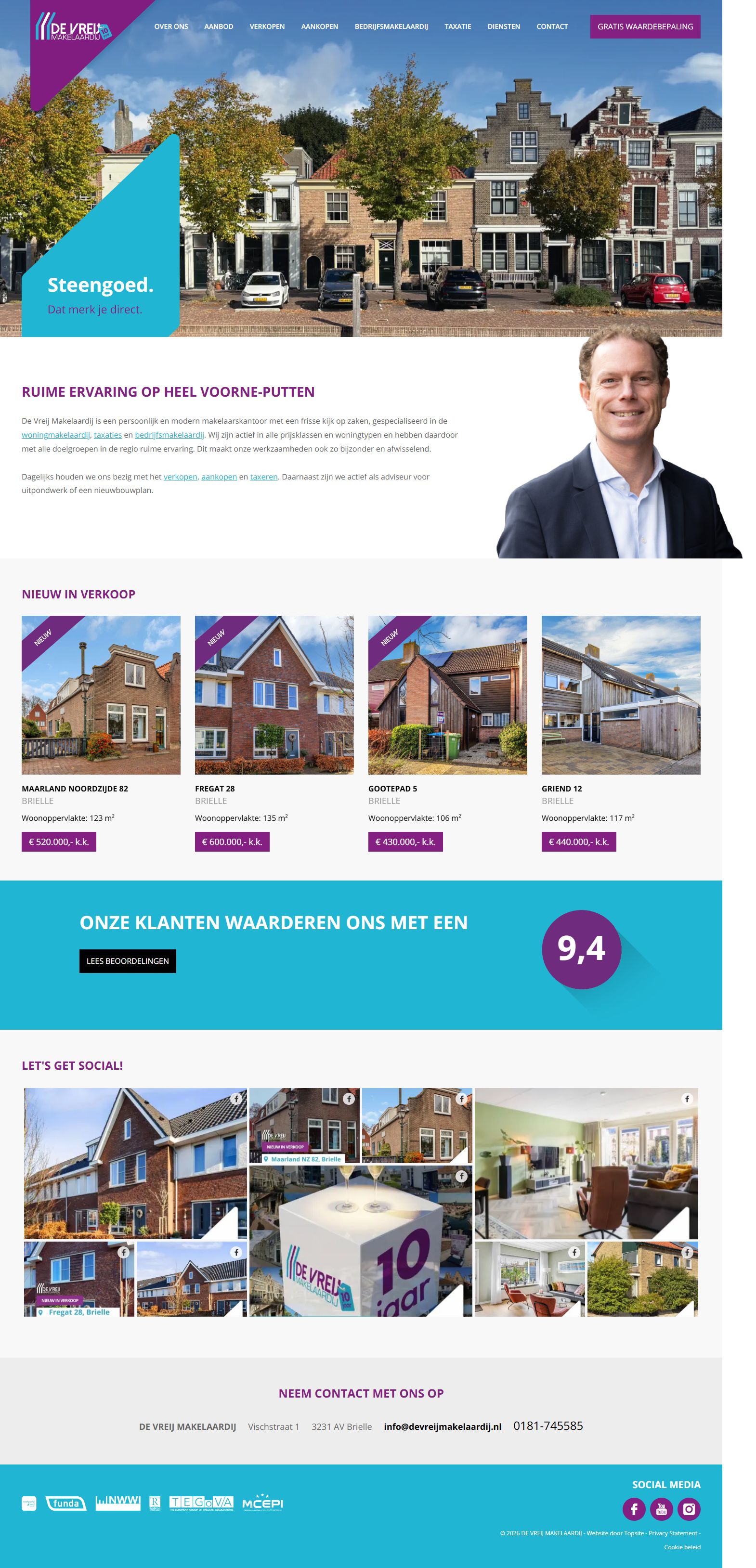 Kantoorfoto De Vreij Makelaardij