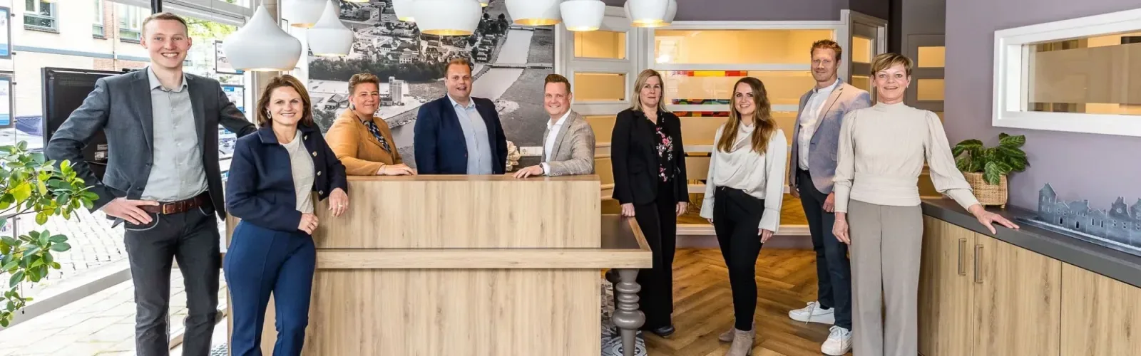 Team foto van Deen Makelaars Dedemsvaart