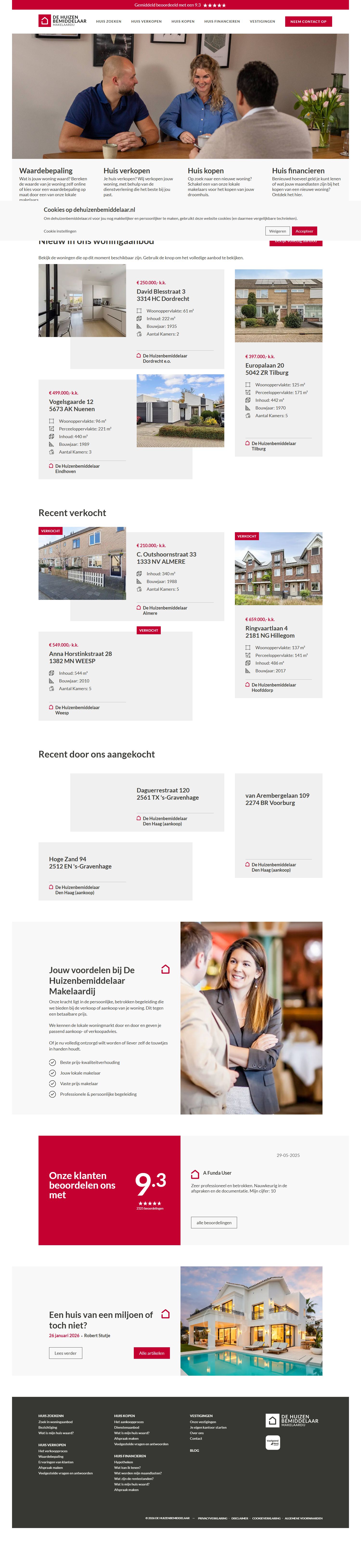 Kantoorfoto DHB Makelaardij Den Haag/ Verkoop