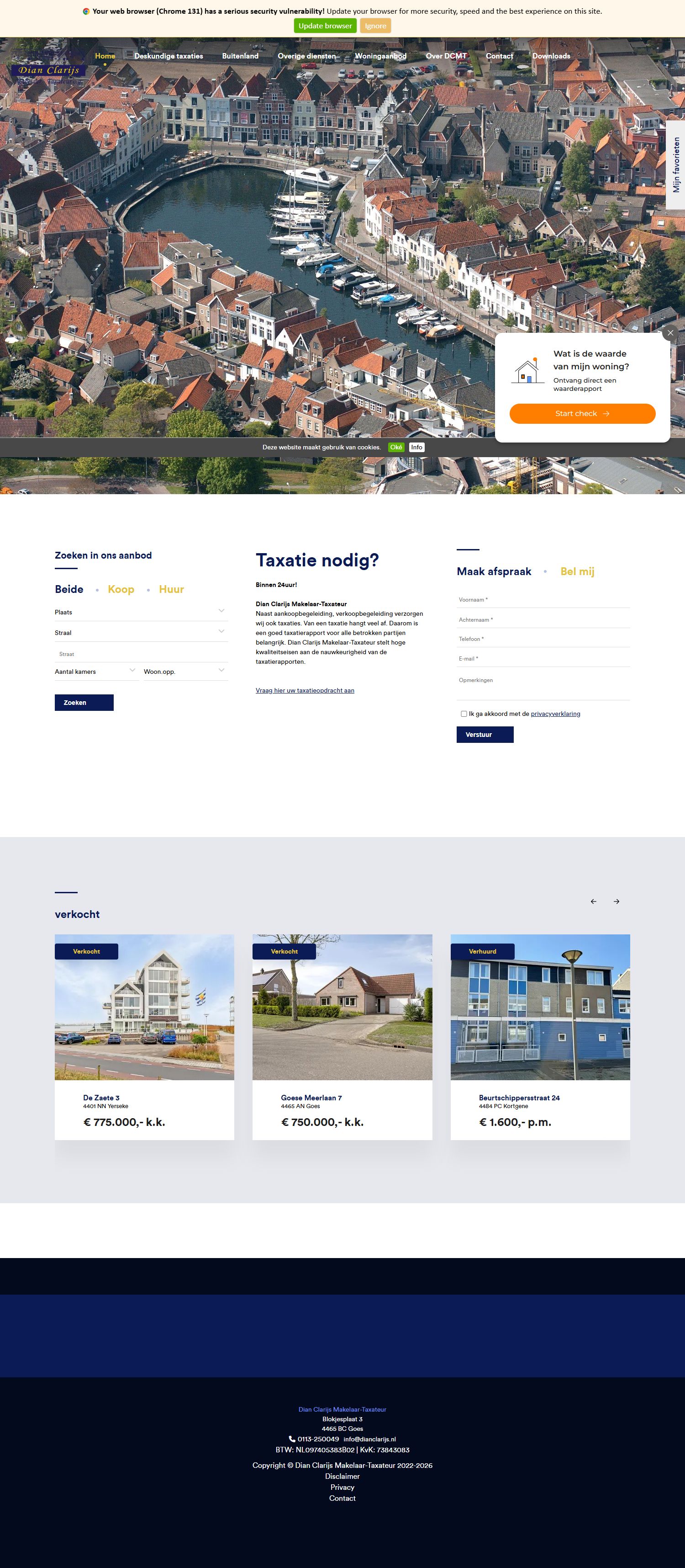 Kantoorfoto Dian Clarijs Makelaardij