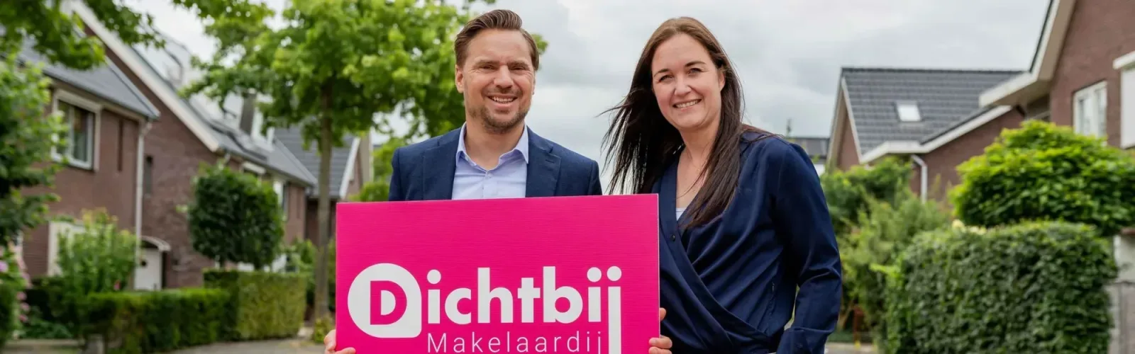 Team foto van Dichtbij Makelaardij