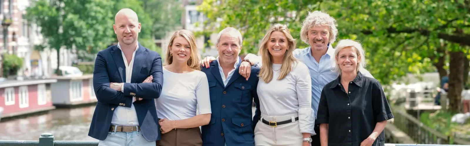 Team foto van Dokter Makelaars