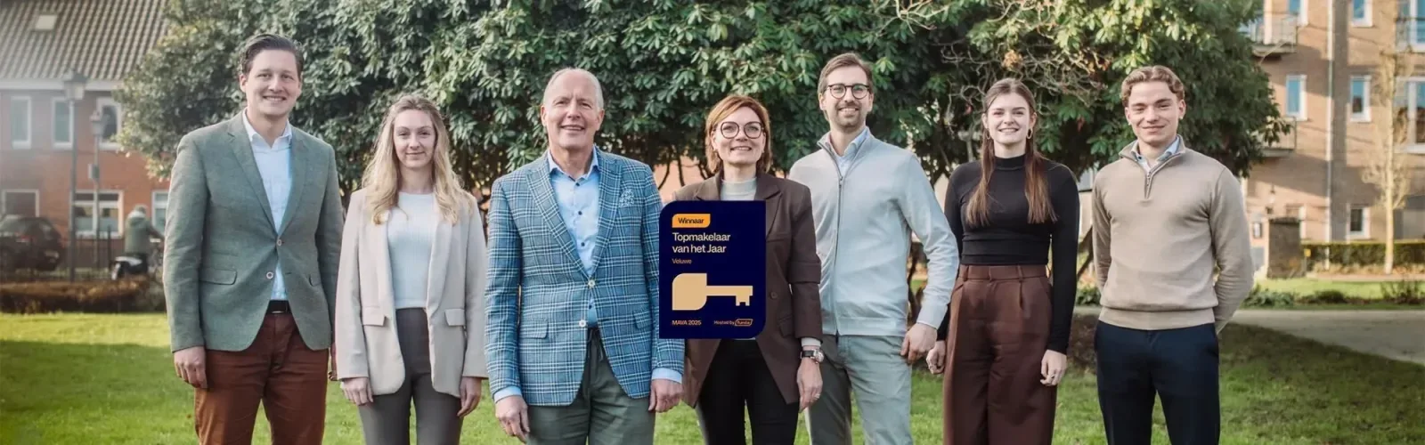 Team foto van Domicilie Makelaars Nijkerk