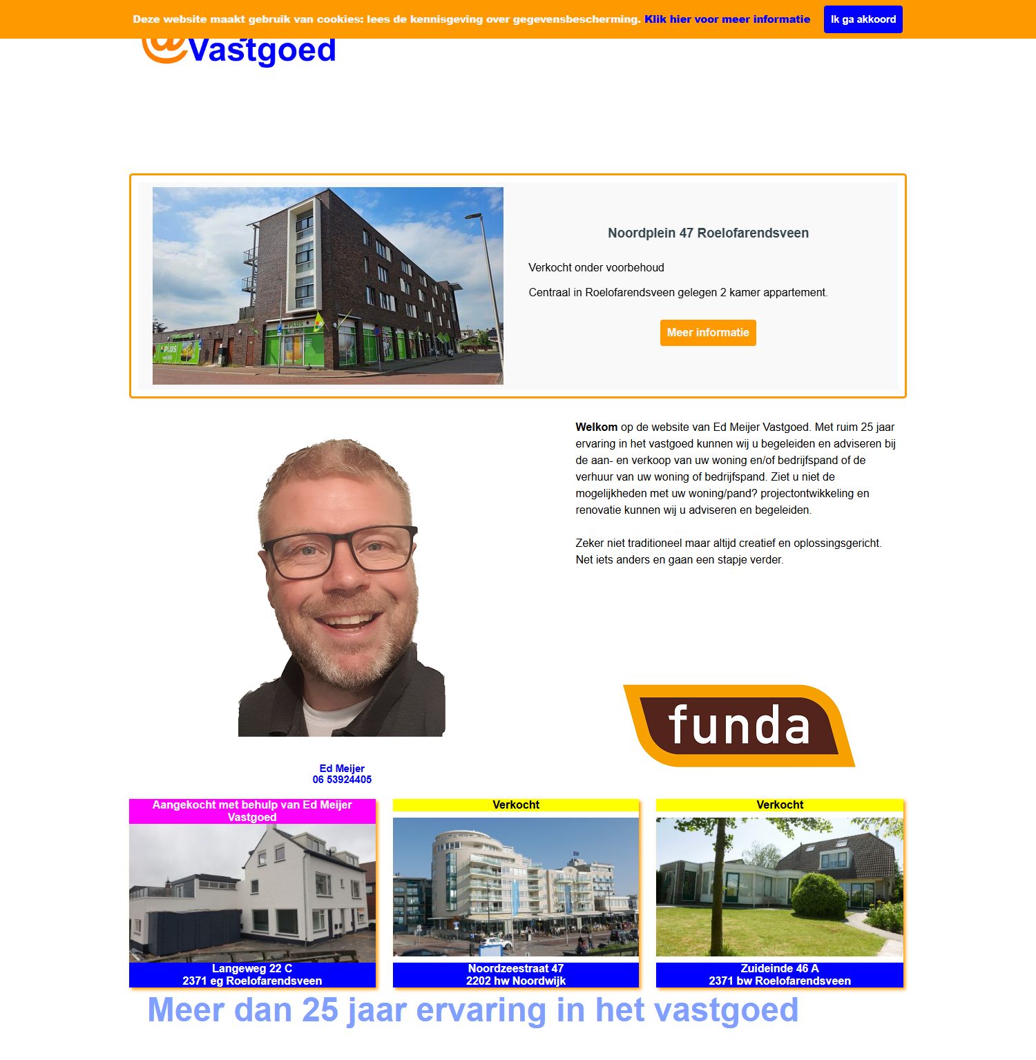Screenshot van de website van www.edmeijervastgoed.nl