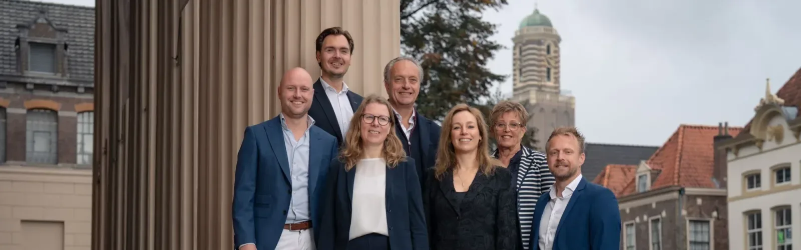 Team foto van Edwin van Vilsteren Makelaars