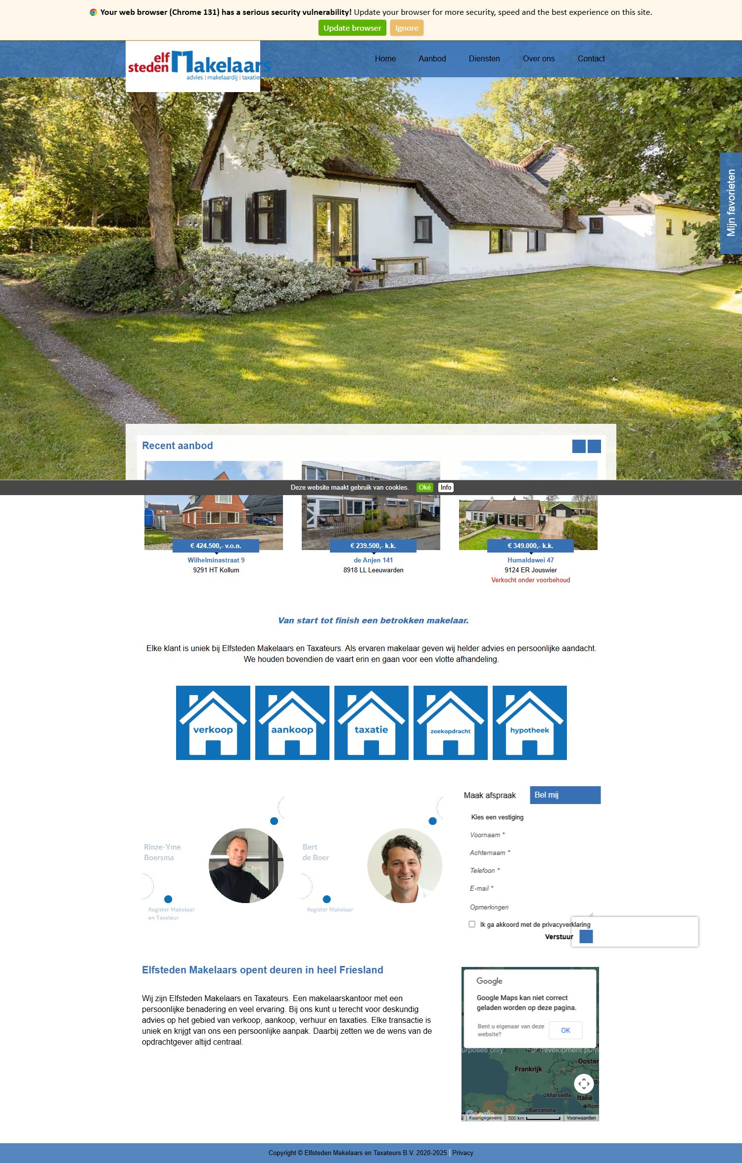 Team foto van Elfsteden Makelaars en Taxateurs B.V.