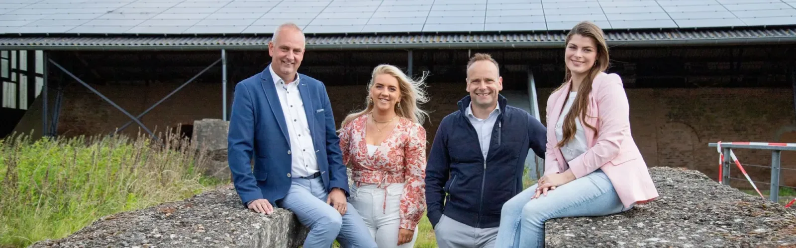 Team foto van ENTREE makelaars Kromme Rijnstreek